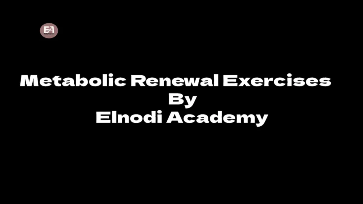 metabolic renewal exercises