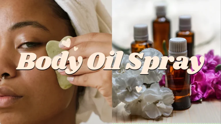 body oil spray