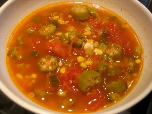 Tomato & Okra Soup