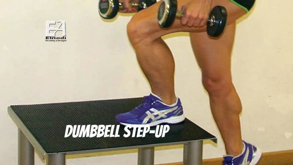 Dumbbell step-up