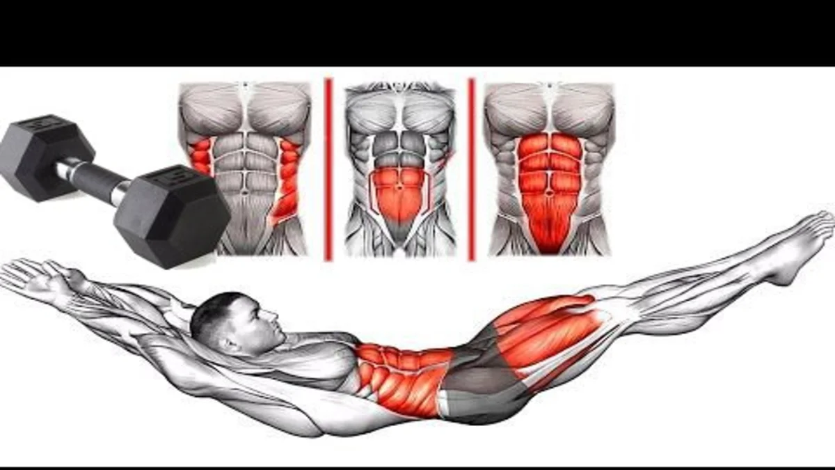 ab exercises with dumbbells