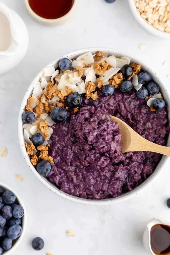 Blueberry Protein Oatmeal