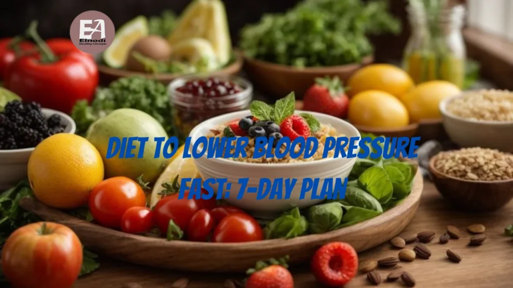 Diet to lower blood pressure fast 7-Day Plan