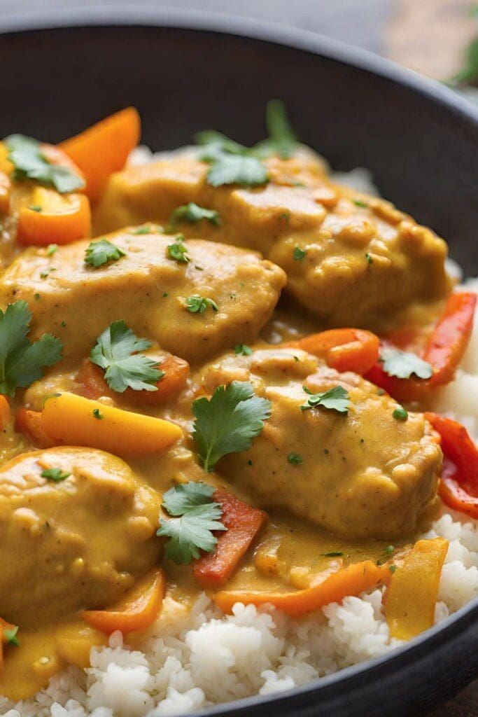 Keto Coconut Curry Chicken