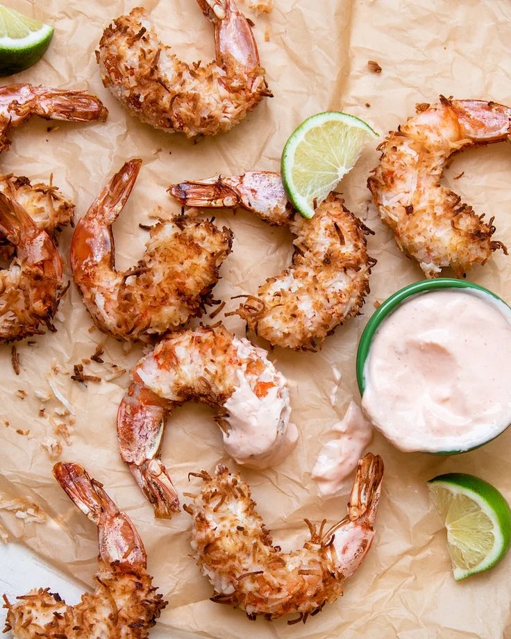 Keto Coconut Shrimp: